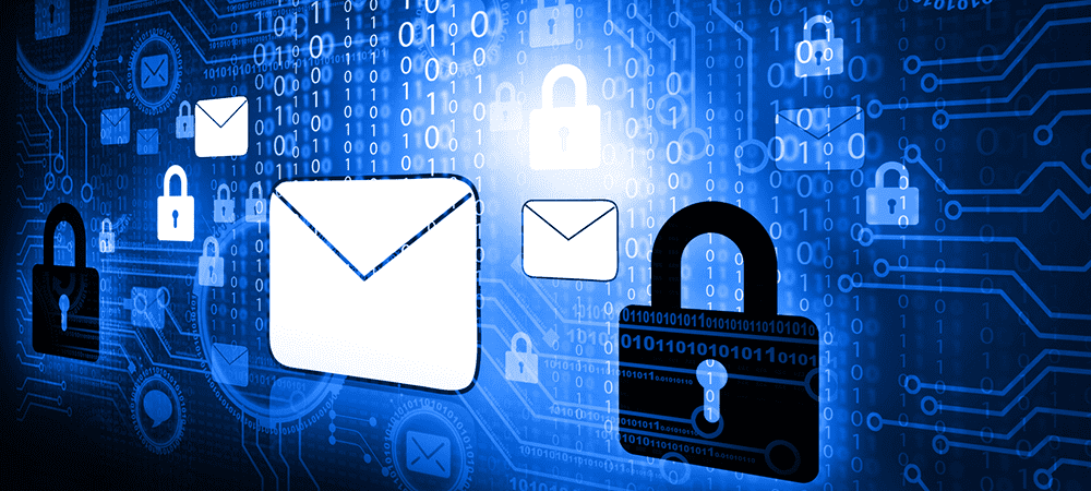 how to send encrypted email